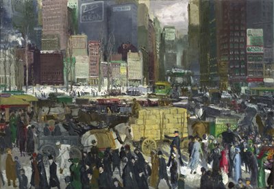 New York, 1911 by George Wesley Bellows